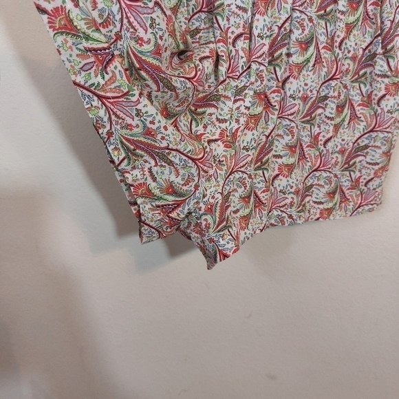 ZARA BASIC LADIES SHORT SLEEVE FLORAL ROMPER- S - Picture 4 of 6